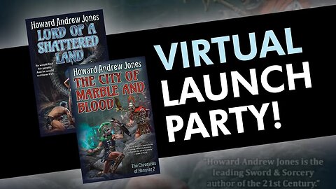THE CITY OF MARBLE AND BLOOD Virtual Launch Party (WITH PRIZES!)