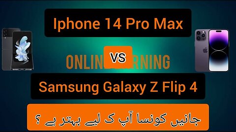 iPhone 14 Pro Max VS Samsung Galaxy Z Flip 4