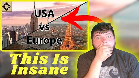 American Reacts To | American Cities vs European Cities: What's the Difference?