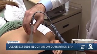 Judge extends block on Ohio abortion ban
