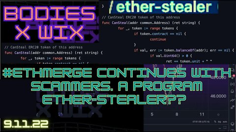 Did Someone Develop A Program To STEAL YOUR ETHER?? Or Am Just A Novice programmer? #ETHMERGE