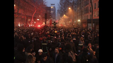 Paris Stock Exchange Taken Over. By Protesters!!!