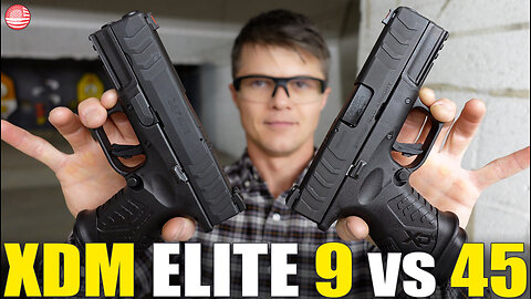 Springfield XDM Elite Compact 45 ACP vs 9mm (More Rounds or More Power?)