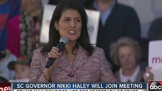 Florida Gov. Rick Scott and South Carolina Gov. Nikki Haley to meet with Trump on Thursday