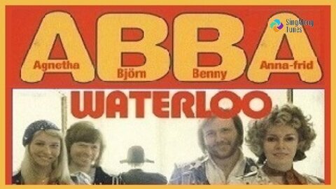 ABBA - "Waterloo" with Lyrics