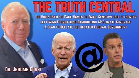 National Archives Reveals Biden Used Fake Names to Email Sensitive Info to Hunter