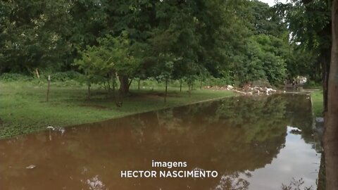 Gov. Valadares: Ribeirinhos torcem para que nível das águas no Rio Doce baixe e tudo volte ao norm