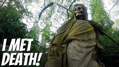 Mysterious Grim Reaper Statue In a Cemetery | Melaten-Friedhoff | Colonge