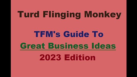 MGTOW Legendary Audio Clips --> TFM's Guide to the BEST BUSINESS IDEAS for 2023!