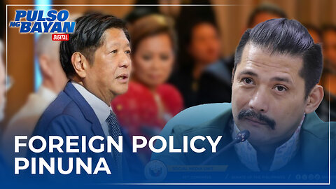 Foreign policy ng administrasyon, pinina ng ilang Senador