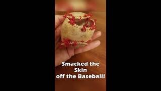 Unraveling a Baseball Whats inside a baseball ?