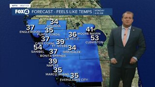 FORECAST: Frost Advisories in place across much of Southwest Florida