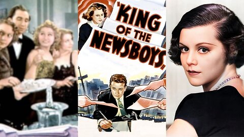 KING OF THE NEWSBOYS (1938) Lew Ayres & Helen Mack | Crime, Drama, Romance | B&W