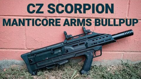 Cz Scorpion with Manticore Arms Bullpup Kit