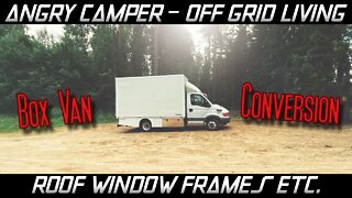 Iveco Daily Box Van Conversion - FRAMES for ROOF WINDOWS