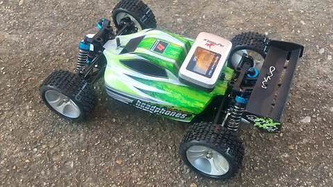 WLTOYS A959B 1/18th Scale Buggy Speed Test, First Run, & Backflips