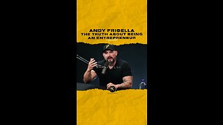 #andyfrisella The truth about being an entrepreneur