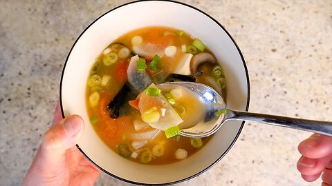 What I eat everyday as a keto vegan - Healing miso soup | Keto Vegan & Gluten free