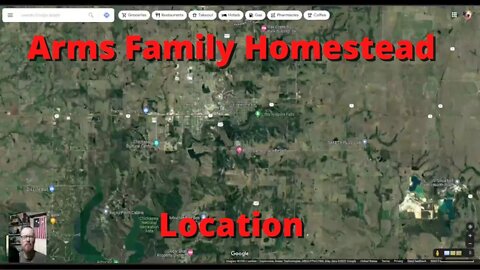 Arms Family Homestead Location. @Arms Family Homestead