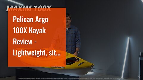 Pelican Argo 100X Kayak Review - Lightweight, sit-in kayak