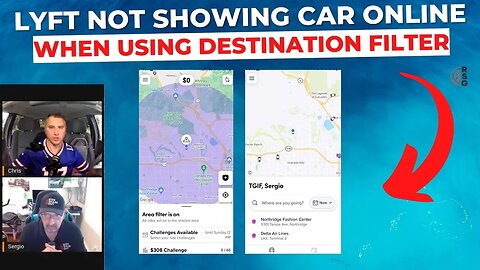 Lyft Is NOT Showing Driver Car Online When Using Destination Filter (FIX)