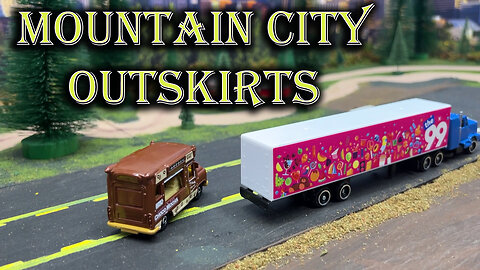 Mountain City Outskirts 11 - hotwheels matchbox mocha food truck coffee