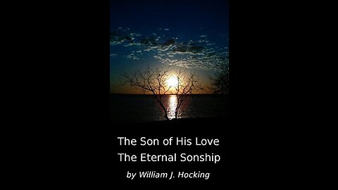 The Son of His Love - Papers on the Eternal Sonship, Chapter 6 by W J Hocking