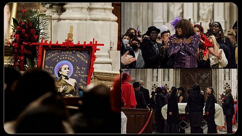 LGBTQ crowd desecrated NYC Catholic cathedral after church tricked into hosting funeral Mass for transgender pretender