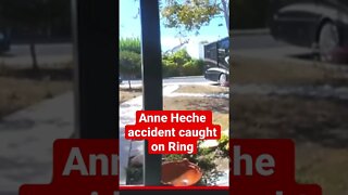 Anne Heche accident on Ring Doorbell #shorts