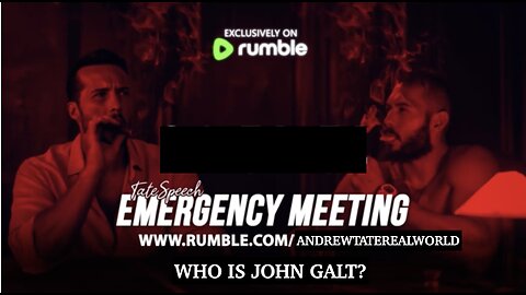 Andrew Tate- EMERGENCY MEETING. THE WAR ON WHITE PEOPLE. RATED R CONTENT WARNING. TY JGANON