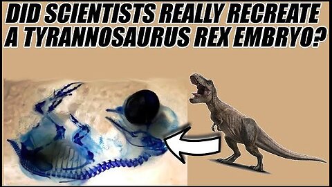 scientist trying to bring The T-rex ##dinosaur#Trex#conspiracy