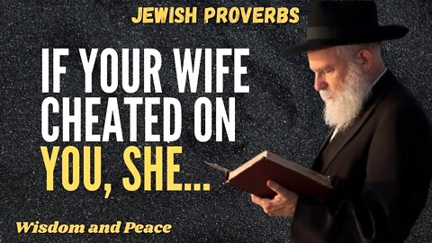 Millennial Proverbs of Jewish Wisdom.