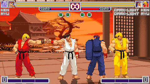 MUGEN - Shotokan Ryu & Shotokan Ken vs. Dark-Light Ryu & Dark-Light Ken - Download