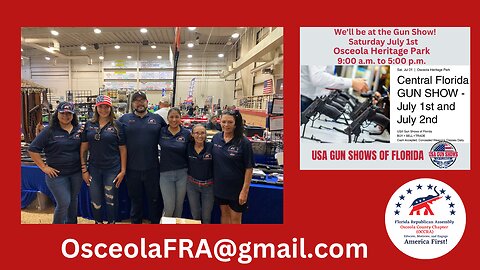 FRA Osceola | Central Florida Gun Show | Osceola Heritage Park | Kissimmee, Florida