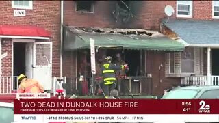 Two people dead, one injured in Dundalk house fire