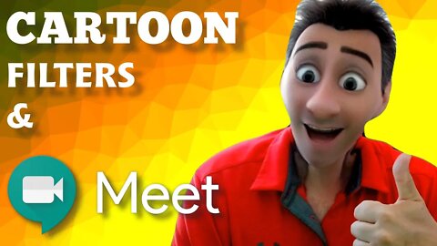 Cartoon Filter with Google meet and Snapcam || Fun with meetings