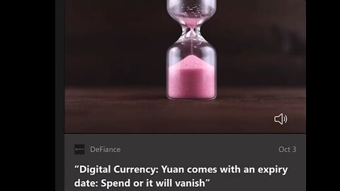 CBDC | "China Is Exploring Expiration Dates with Its Digital Currency. The Currency Can Be Made to Expire. Thus, Forcing Consumers to Use It Up By A Certain Date."