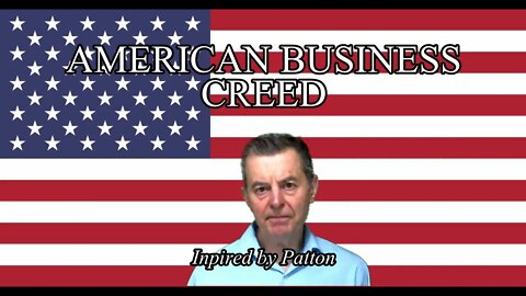 American Entrepreneur Creed