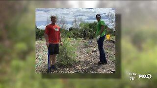 FGCU students help gopher tortoises