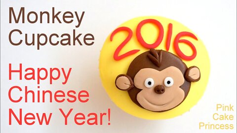Copycat Recipes Chinese New Year 2016 Cupcakes - Monkey Cupcake How to Cook Recipes food Recipes