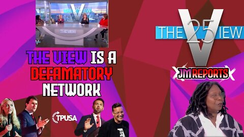 TPUSA issues a Cease & Desist after The View defames them with wild false accusations Desantis smear