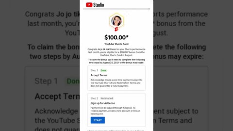 how to claim YouTube short fund i few minutes