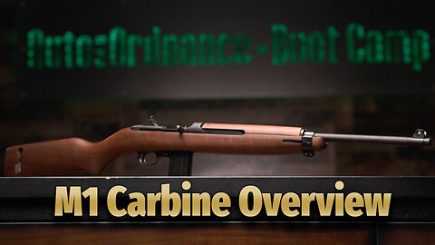 Auto-Ordnance Boot Camp: M1 Carbine Overview
