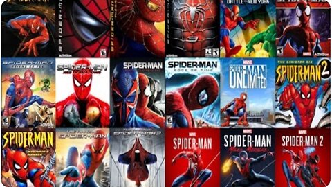 Evolution of SPIDER-MAN Games 1982-2023