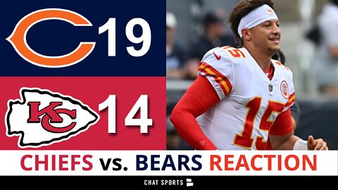 Kansas City Chiefs vs. Chicago Bears Postgame Reaction Ft. Patrick Mahomes & Justin Watson