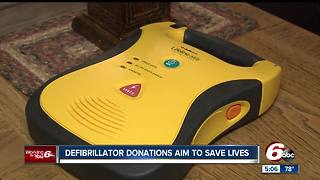 Defibrillator donations aims to save lives