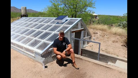 Sunken Greenhouse Tour 2020: Failures, Progress and Hope for the Future!