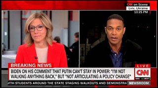 Don Lemon Claims Biden Saying Putin Can’t Remain in Power Is A Media Manufactured Story