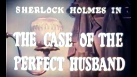 SHERLOCK HOLMES #27, "The Case ofthe Perfect Husband" (1955)--colorized