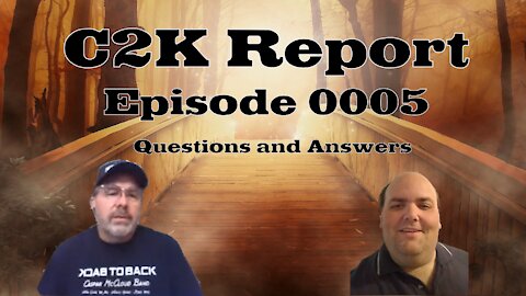 C2K Report #0005: Questions and Answers